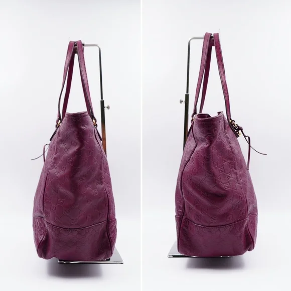 GUCCI BUNDLE Guccissima Shoulder Bag and Wallet - Picture 6 of 16